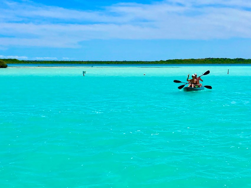 Things to do in Bacalar - kayaking