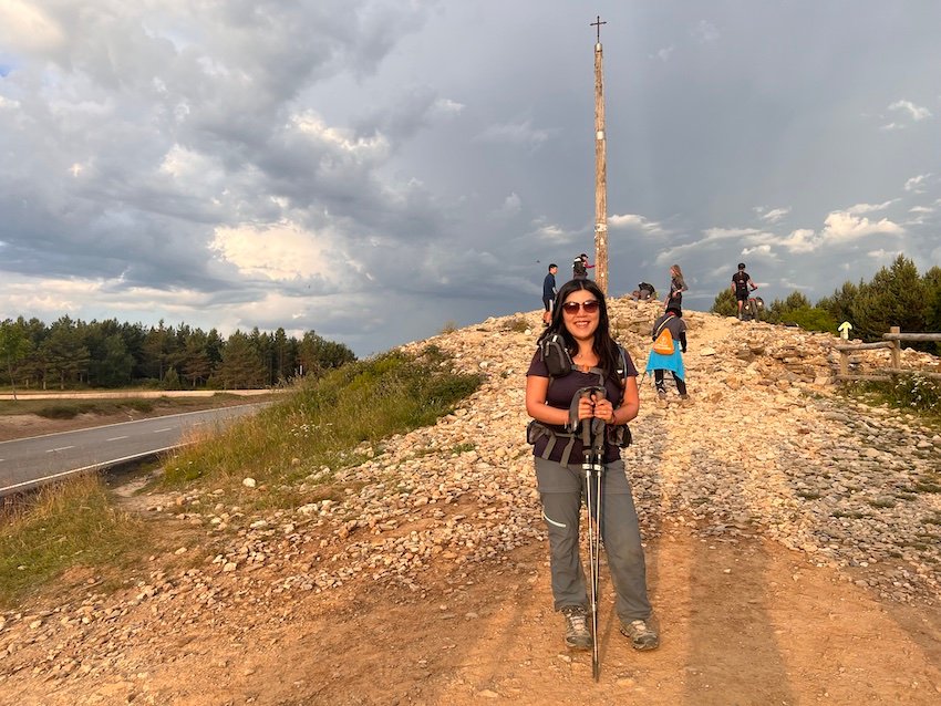 Camino de Santiago Injuries - Cruz de Ferro