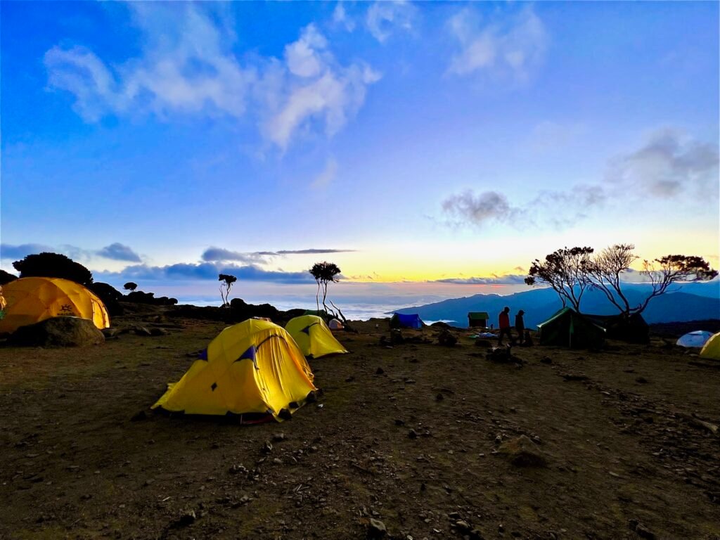 Machame Camp to Shira Camp