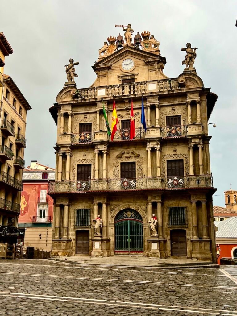 Camino Santiago Pyrenees Pamplona