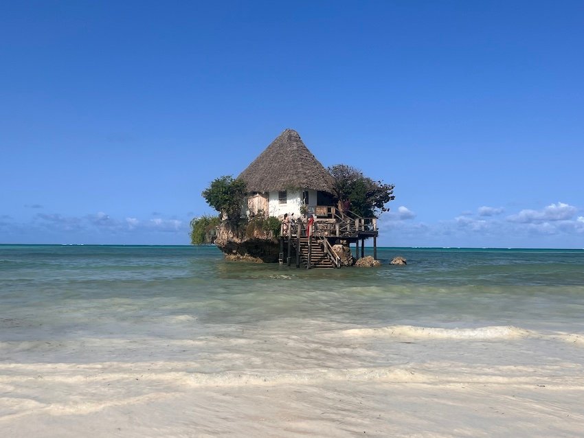 Zanzibar on a Budget - The Rock Restaurant