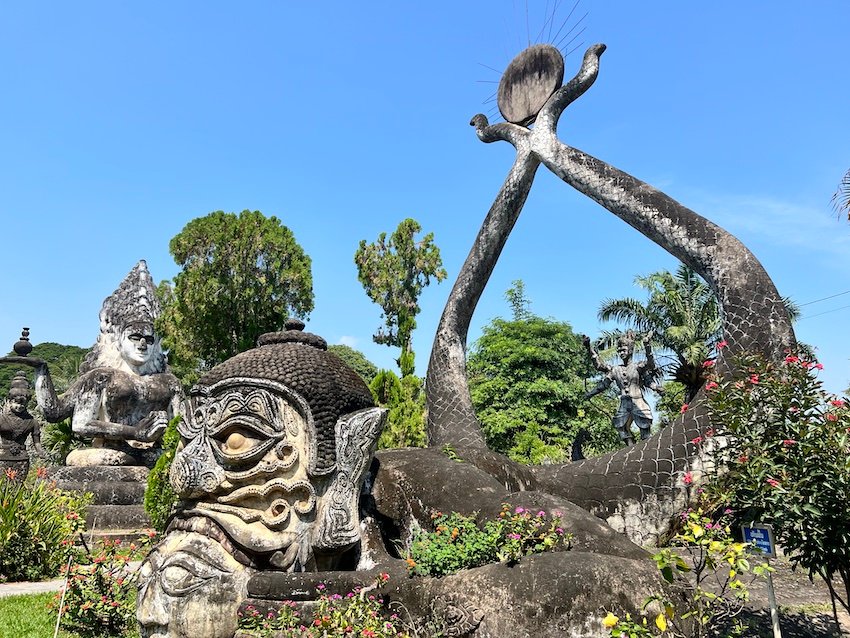 Vientiane Laos itinerary - Buddha Park