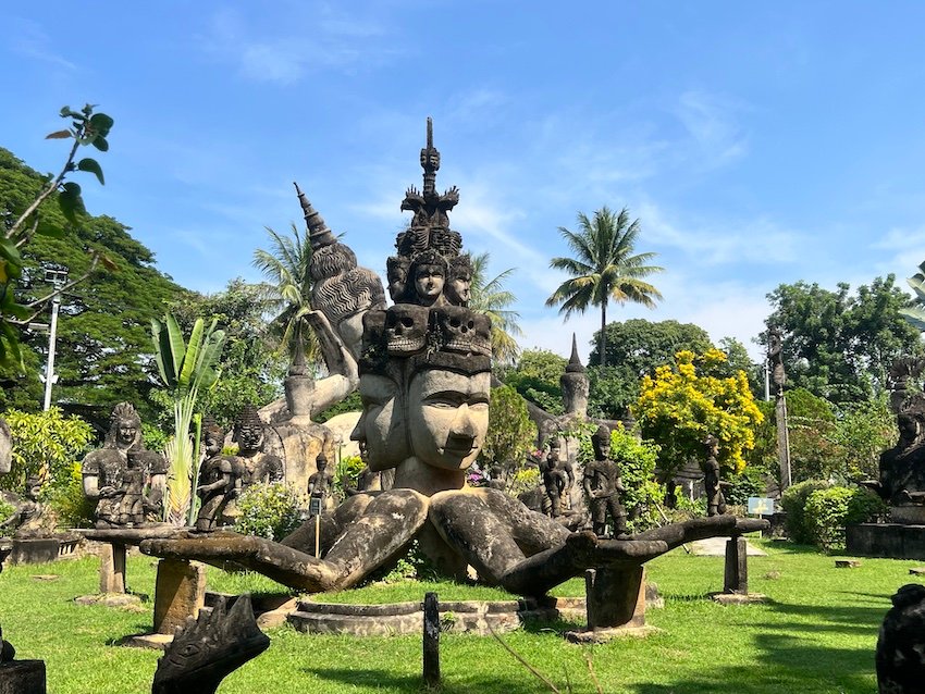 Vientiane Laos itinerary - Buddha Park