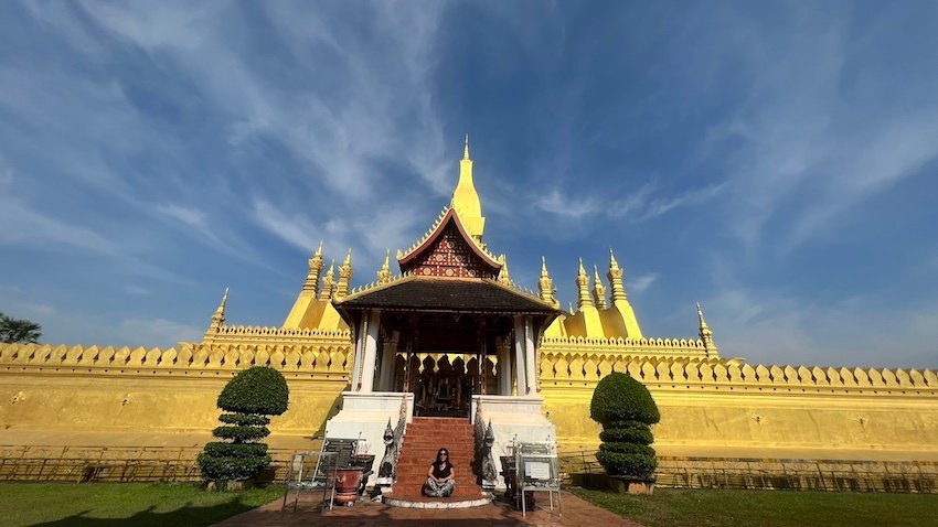 Vientiane Laos itinerary - Pha That Luang