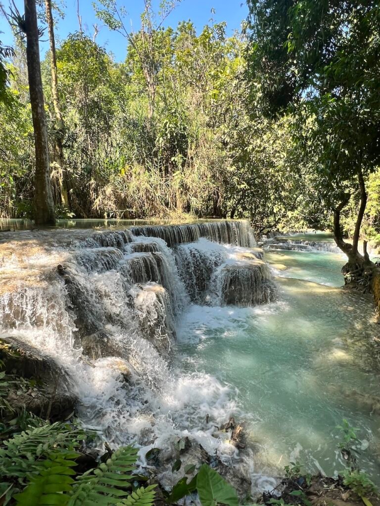 laos in 2 weeks - kuang si waterfalls