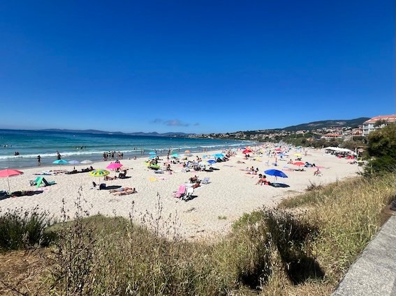 Portuguese Camino Coastal Route Spain - Patos Beach