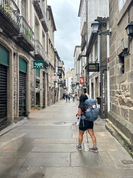 Portuguese Camino Santiago Compostela