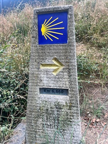 Portuguese Camino Santiago Compostela
